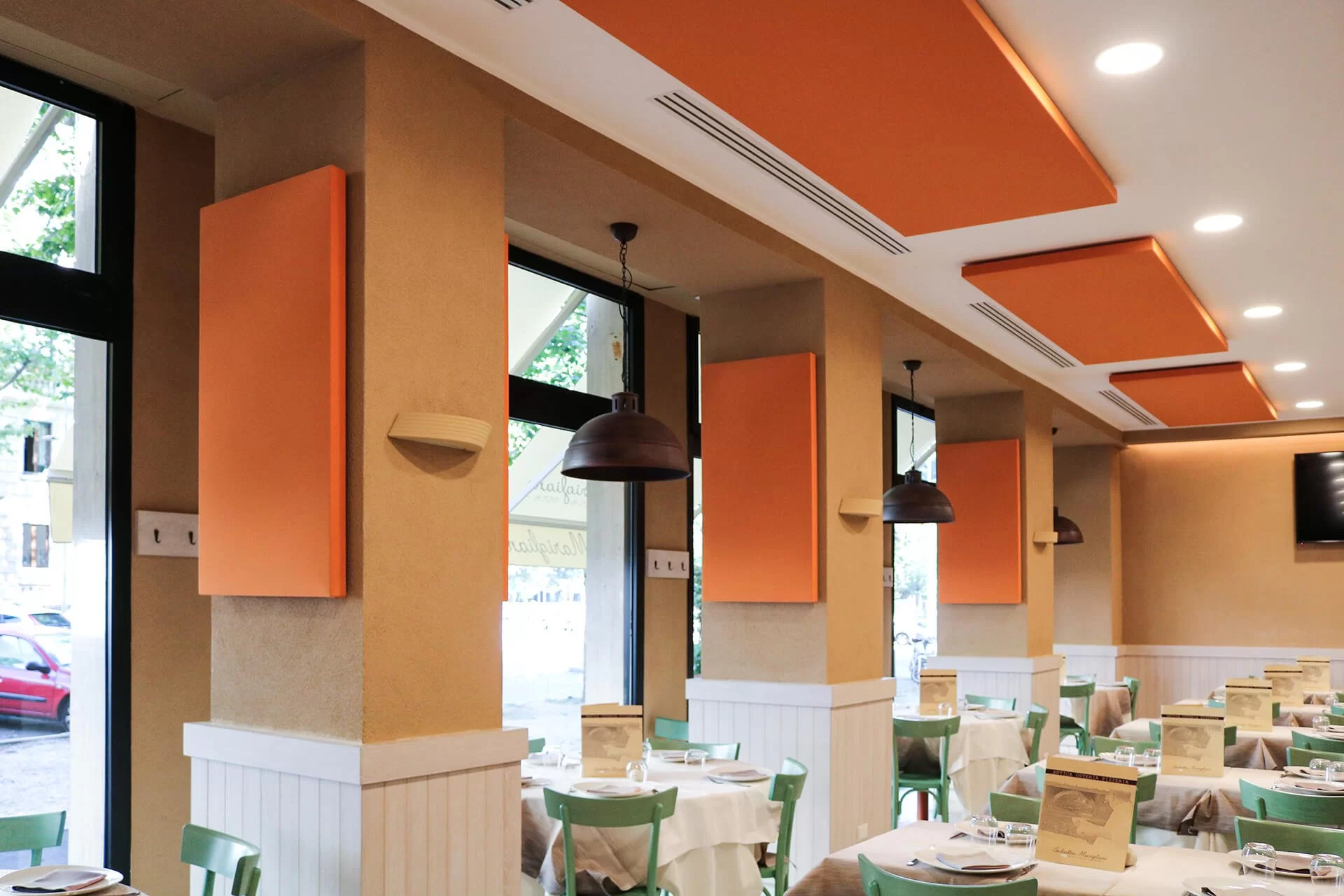 Restaurant Cafe Ses Yalıtımı